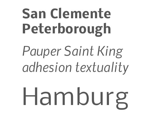 fonts
