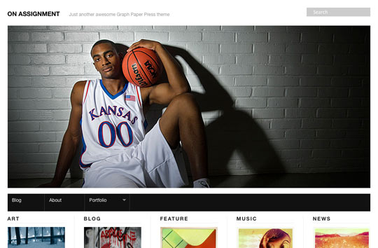 wordpress portfolio theme
